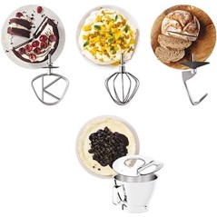 Kenwood Titanium Chef XL KVL65.001WH Køkkenmaskine Hvid